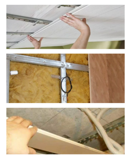 Крепеж для мдф панелей на потолок